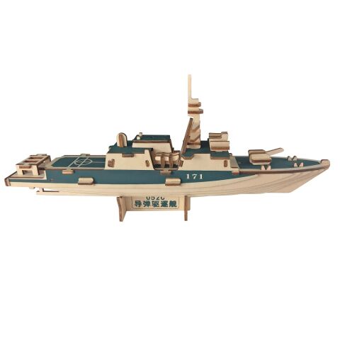 Woodcraft  Hölzernes 3D Puzzle Zerstörer 052C